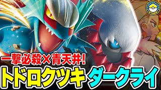 【ポケカ対戦】最速2ターンで330ダメージ！！ダークライVSTARの新相棒トドロクツキexに悪エネルギーを爆速で貯めて大火力をぶっ放せ！【ポケカSTARS/ポケカスターズ】