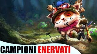 TOP 10 Campioni Enervanti in League of Legends