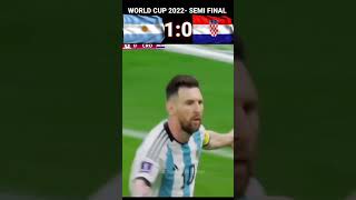 Argentina 🇦🇷 3-0 Croatia 🇭🇷|FIFA World 🌍Cup 2022- SEMI FINAL #croatia  #short #argetina