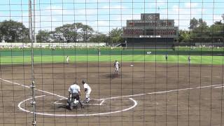 横浜ー東海大相模 2回裏 神奈川県高等学校野球秋季大会 準々決勝