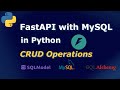 FastAPI + SQLModel + MySQL : CRUD Operations | Python Tutorial