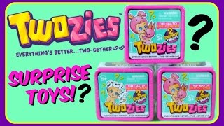 TWOZIES BLIND BAGS!  Opening Twosies!  Find \u0026 Match Baby \u0026 Pet Friends!  SURPRISE MOOSE TOYS