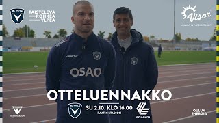 ACOTV: Visor otteluennakko AC Oulu -  FC Lahti 2.10.2022 (Veikkausliiga)