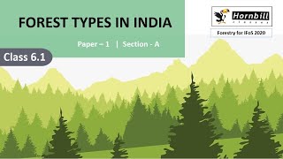 8. IFoS-2020  |  Silviculture - Forest Types in India