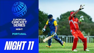 🔴 ECSN Portugal, 2025 | Night 11 | 13 Feb 2025 | T10 Live Cricket | European Cricket