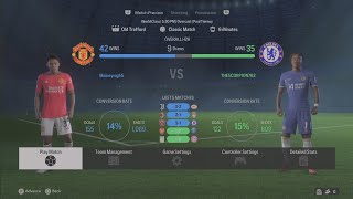 EA SPORTS FC 24 Manchester United vs Chelsea 2024/25 prediction match PS5 gameplay