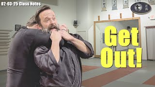 Ninjutsu Rear Choke Defense: Ketsumyaku Technique (Class Notes 02-03-25)