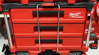 Milwaukee PACKOUT Hộp Đựng Máy Đồ Nghề 3 Ngăn Kéo