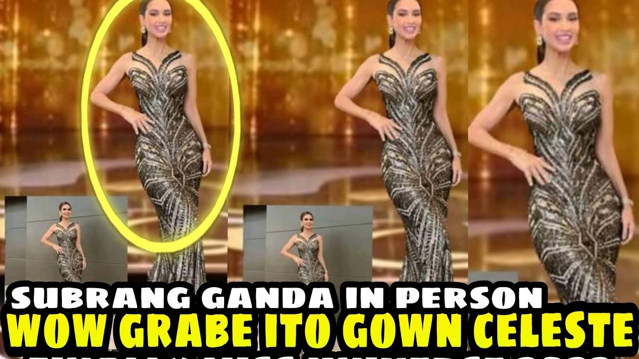 Oh My God Ito Ang Ilalaban Final Gown Ni Celeste Cortesi Miss Universeрџњњ