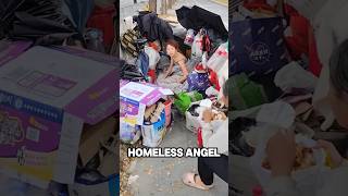 Pitiful Angel In Homeless, A Touching Story Of Mother and Daughter Wandering For 10 Years 🥺❤️ #true