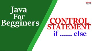 #8 Java Tutorial For Beginners in Hindi | if else in Java | Control Statement in Java | Ladder if