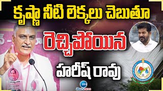 Harish Rao Lashes Out Revanth Over Krishna Water | కృష్ణా నీటి లెక్కలు చెబుతూ రెచ్చిపోయిన హరీష్ రావు