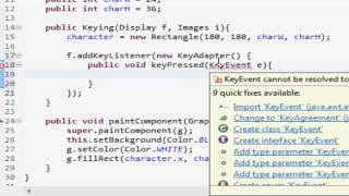 Java 2D Game Development Tutorial: Episode 3 *Moving Objects On The Screen*