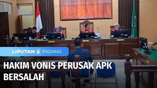 Pelanggaran Pilkada Terima Vonis Hakim, Denda 1 Juta Rupiah | Liputan 6 Padang