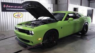 HPE850 Hellcat Challenger Chassis Dyno Testing