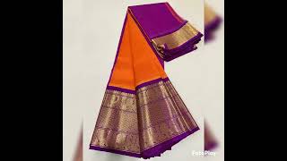 Beautiful Mangalagiri Kuppadam pattu silk sarees with kanchi border