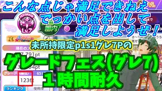 【シャニマス】こんな点では満足できないサテライト住み社畜のグレフェス 1時間耐久 グレ7配信 #7【グレードフェス】