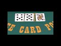 dealing three card poker training