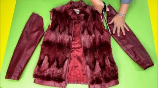 [DIY] Don't throw a mink jacket over 20 years old. | It's an amazing.