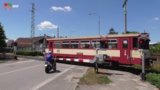 Železniční přejezdy Holice (#3 + #4) [P5064 + P5063] - 13. + 21.6.2017 / Czech railroad crossings