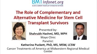 The Role of Complementary and Alternative Medicine for Stem Cell Transplant Survivors 2016