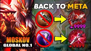 GLOBAL MOSKOV COUNTERS NEW META HEROES THIS 2025! BRING BACK MOSKOV TO META WITH THIS BUILD!!!