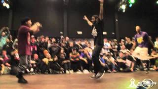 Bgirl Narumi & Bgirl Ayumi vs Morris & Gravity | RAW CIRCLES 2011