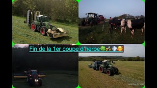 Fin de la 1er coupe d'herbe avec l'ETA Pinabel👍🍀🚜💨