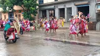 Jol Dhala special at Daspur Surrounding Lankagar Sib Temple by slow motion...