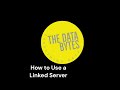 How to set up and use a SQL Server Linked Server #Sql#Ssms#Ssms 2023#Mssql