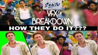 "SANJU" Vfx Breakdown : MUNNA BHAI 2.0...See How They Do It??