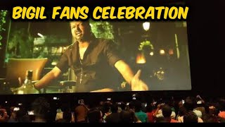 VERITHANAM: Bigil FDFS fans celebration at Rohini||Bigil FDFS|| Bigil celebration|| Bigil review
