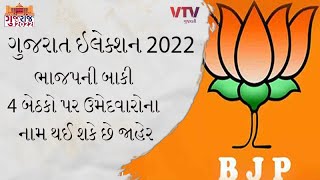 BJPની બાકી રહેલ ચાર બેઠક પર સમીકરણ બદલાયા, ચૌધરી-ઠાકોર ચહેરાને મળી શકે છે તક; અમિત શાહ એક્શનમાં