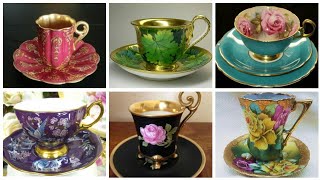 Stylish ☕ Tea Cup Design Collection | Antique Designs of ☕ Tea Cups | Modern Tea Cup Designs