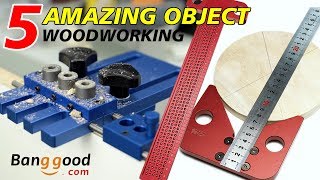 5 AMAZING object LOW COST for WOODWORKING - Banggood