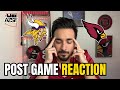 POST GAME REACTION! THE ARIZONA CARDINALS OFFENSE FAILED THIS TEAM AGAIN, RANT!