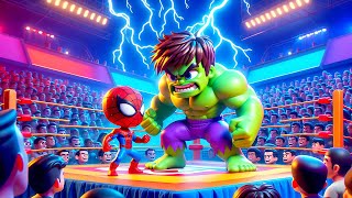 Spider-Man vs The Hulk! Who Will Win? | Marvel's Spidery and His Amazing Friends