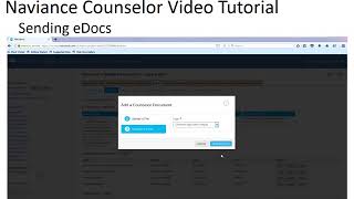 Counselor Sending EDocs 2