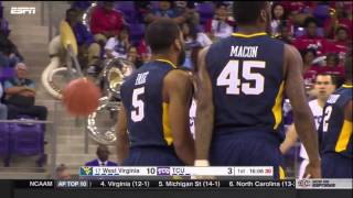 NCAAB 2016 01 04 West Virginia at Texas Christian 720p60