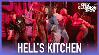 'Hell's Kitchen' Cast & Maleah Joi Moon Perform 'Heartburn' On The Kelly Clarkso