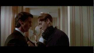 American Psycho -  Patrick Bateman gay moment