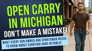 Michigan Open Carry: What Hunters & Gun Owners MUST Know Before Carrying a Firearm