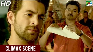 Vijay - Neil Nitin Mukesh Fight Scene | Khakhi Aur Khiladi Climax Scene | Hindi Dubbed Movie