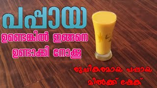 Special Papaya Milk Shake | നാവിൽ കൊതിയൂറുന്ന പപ്പായ ഷേക്ക്| VERE LEVEL MEDIA