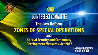 JSC on The Law Reform ZOSO, Special Security and Community Development Measures - April 7, 2021