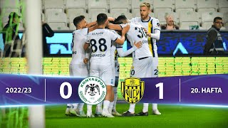 A. Konyaspor - MKE Ankaragücü (0-1) Highlights/Özet | Spor Toto Süper Lig - 2022/23