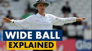 Wide Ball in Cricket Explained |  Cricket Law 22 | Know Cricket Better Series