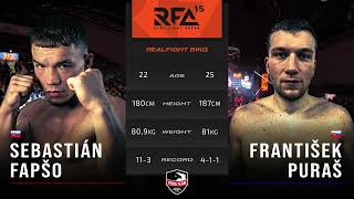 RFA 15 | Sebastíán Fapšo vs. František Puraš