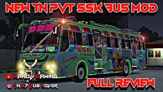 🤩 NEW TN PVT 💥 SSK BUS MOD 🥳 FULL REVIEW IN BUSSID 🔥 UPCOMING BUSSID ❤️‍🩹 @Manoj_Gaming-qz6iw