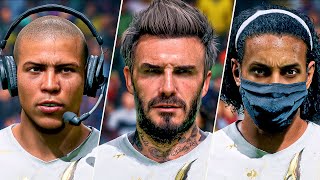 EA Sports FC 24 - ALL 105 ICON FACES - Zico, Ronaldo, Zidane, Ronaldinho, etc.